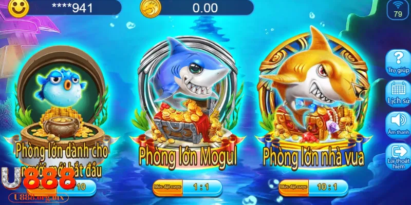 Mỗi phòng chơi U888 là thử thách hoàn toàn khác biệt