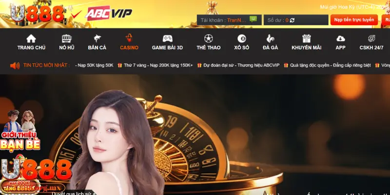 U888 hướng dẫn cách kiếm tiền từ game Casino xóc đĩa 