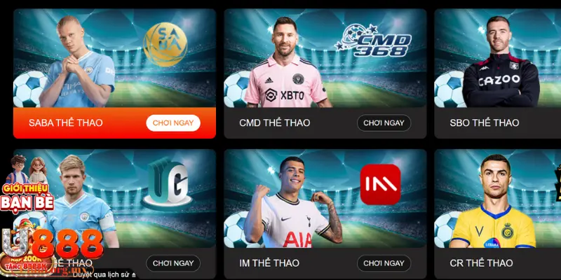 U888 là một trong những nhà cái uy tín hàng đầu châu Á